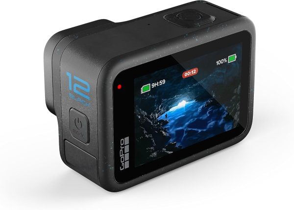 GoPro HERO12 Black - Waterproof Action Camera with 5.3K60 Ultra HD Video, 27MP Photos, HDR, 1/1.9" Image Sensor, Live Streaming, Webcam, Stabilization - Image 5