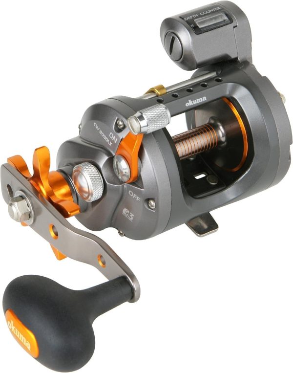 Okuma Cold Water Linecounter Trolling Reel - Image 4