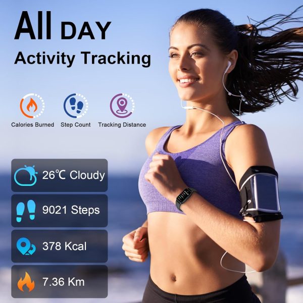 Smart Watch for Men Women (Answer/Make Call), 1.57” Fitness Tracker 113+ Sports Smartwatch, Heart Rate/Sleep Monitor/Pedometer/Calories Fitness Watch, IP68 Waterproof Activity Tracker for Android iOS - Image 2