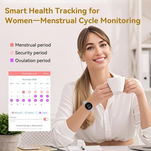 Smart Watches for Women, Fitness Tracker with Heart Rate & SpO2 Monitor, IP67 Waterproof Activity Tracker for Men & Women, Smart Watch for Android Phones and iPhone Compatible (Gray) - Image 2